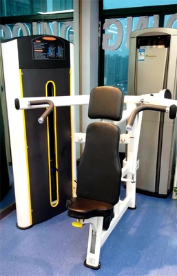 Banco de presión de hombro sentado con alfileres diseñado para equipos profesionales de gimnasio deportivo
