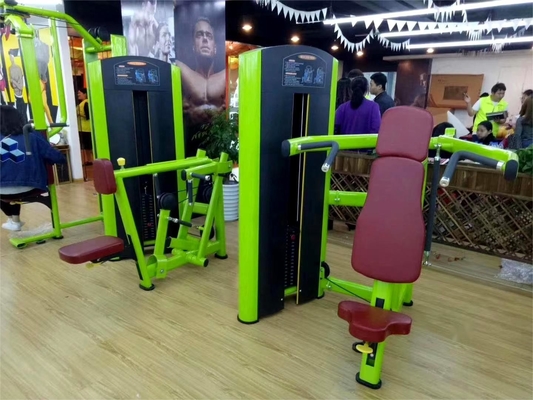 Banco de presión de hombro sentado con alfileres diseñado para equipos profesionales de gimnasio deportivo
