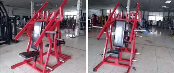 Máquina de resistencia comercial con presión ISO-lateral en el pecho Lat Pulldown 2880*1550*1500