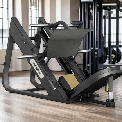 45 grados Placa Cargada Pierna Presión Entrenamiento de fuerza Equipo de gimnasio para obtener resultados máximos