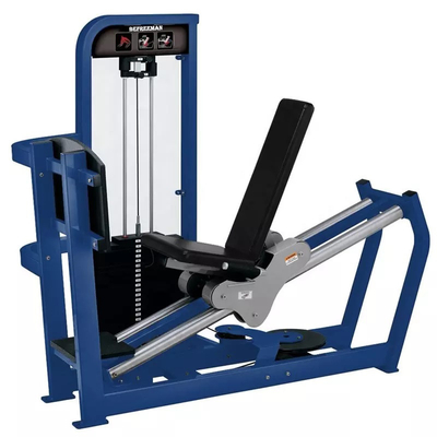 Máquina de ejercicios con pesas para uso comercial Máquina de prensado de piernas horizontal sentada para uso comercial