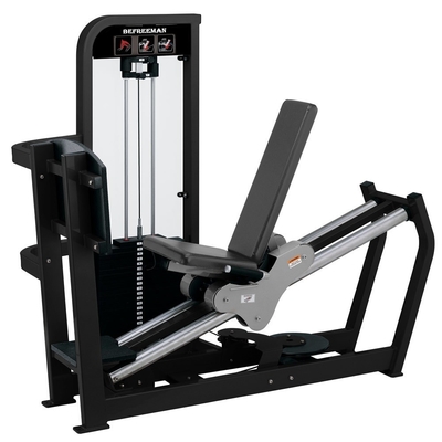 Máquina de ejercicios con pesas para uso comercial Máquina de prensado de piernas horizontal sentada para uso comercial