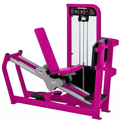 Máquina de ejercicios con pesas para uso comercial Máquina de prensado de piernas horizontal sentada para uso comercial