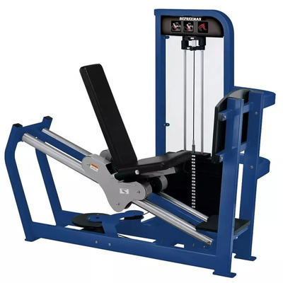 Máquina de ejercicios con pesas para uso comercial Máquina de prensado de piernas horizontal sentada para uso comercial