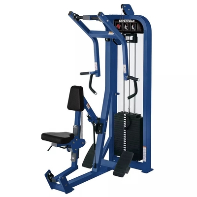 Máquina de fila de cables sentada para entrenamiento de fuerza Equipo de gimnasio utilizando selección de carga de alfiler