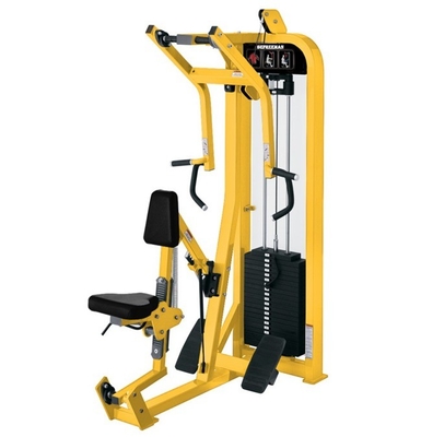 Máquina de fila de cables sentada para entrenamiento de fuerza Equipo de gimnasio utilizando selección de carga de alfiler