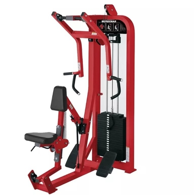 Máquina de fila de cables sentada para entrenamiento de fuerza Equipo de gimnasio utilizando selección de carga de alfiler