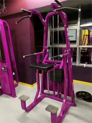 Máquinas de selección de carga de pines de entrenamiento de fuerza de fitness de carga media Estación de inmersión 1500*1205*2310