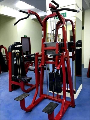 Máquinas de selección de carga de pines de entrenamiento de fuerza de fitness de carga media Estación de inmersión 1500*1205*2310