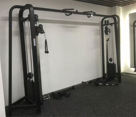 Lat Pulldown Row Fly Machine Equipo de acondicionamiento físico para la pila de pesas Pin cargado gimnasio en casa