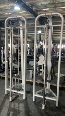 Lat Pulldown Row Fly Machine Equipo de acondicionamiento físico para la pila de pesas Pin cargado gimnasio en casa