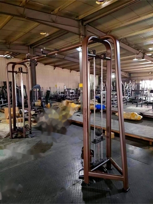 Lat Pulldown Row Fly Machine Equipo de acondicionamiento físico para la pila de pesas Pin cargado gimnasio en casa