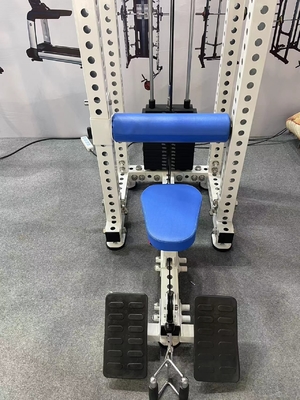 Centro de ejercicios 2 en 1 Lat Pull Down Baja fila espesor del tubo de 3,0 mm Equipo comercial