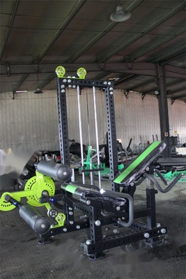 Máquina de entrenamiento funcional 3 en 1 Extensión de piernas de entrenamiento Equipo de curva de piernas para comerciales