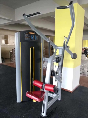 Equipo de gimnasio comercial de acero personalizado Lat Pulldown para entusiastas del gimnasio