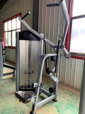 Equipo de gimnasio comercial de acero personalizado Lat Pulldown para entusiastas del gimnasio