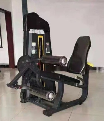 Equipo de gimnasio de acero 2 en 1 de doble función ejercicio de pantorrilla de carga ajustable sentado extensión de la pierna rizada