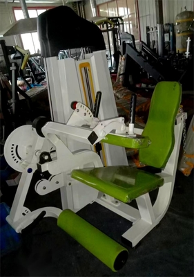 Equipo de gimnasio de acero 2 en 1 de doble función ejercicio de pantorrilla de carga ajustable sentado extensión de la pierna rizada