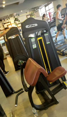 Equipo de gimnasio de entrenamiento de fuerza comercial Máquina de rizado de bíceps con diseño personalizado
