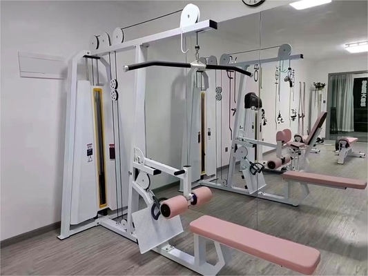 Máquina de entrenamiento de fuerza de fila baja para hombros y espalda definidos
