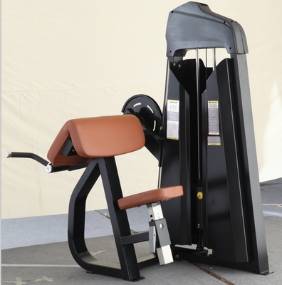 Pin cargado hombros sentados de nuevo entrenamiento Camber Curl Biceps máquina para su gimnasio