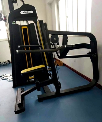 Equipo de gimnasio de construcción de cuerpo pecho hombro entrenamiento tríceps máquina hecha de acero Q235