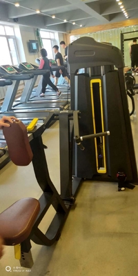 Máquina de fila vertical con asiento robusto y ahorrador de espacio para gimnasio en casa 1550*1320*1600 mm