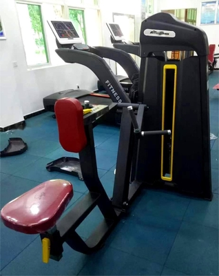 Máquina de fila vertical con asiento robusto y ahorrador de espacio para gimnasio en casa 1550*1320*1600 mm