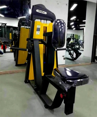 Máquina de fila vertical con asiento robusto y ahorrador de espacio para gimnasio en casa 1550*1320*1600 mm