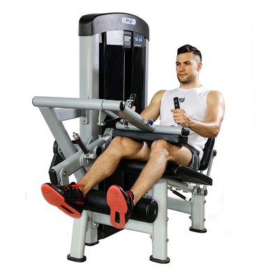 Máquina de acero comercial para la extensión de piernas con asiento ajustable y carga de alfil