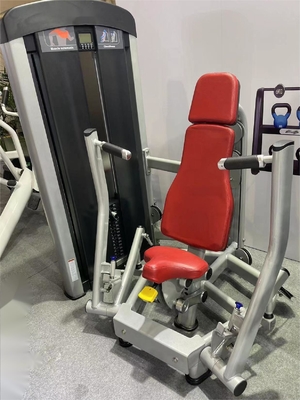 Prensa de pecho sentada ajustable para ejercicios de brazos, hombros y espalda Capacidad de 220 kg