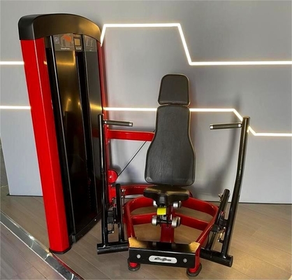 Prensa de pecho sentada ajustable para ejercicios de brazos, hombros y espalda Capacidad de 220 kg