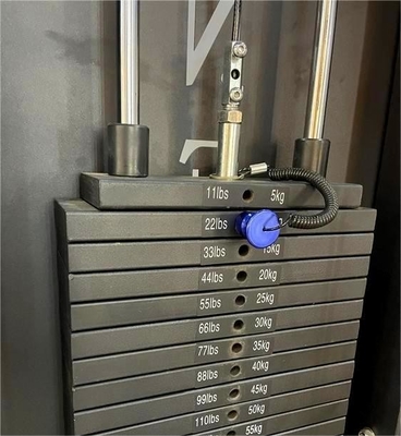 Máquina de elevación de pantorrillas para entrenamiento de fuerza 1180*1010*1780 almohadón de cuero PU