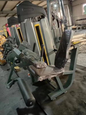 Máquina de recorrido de piernas de extensión de piernas de carga media para gimnasio Centro de entrenamiento de fuerza