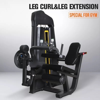 Máquina de recorrido de piernas de extensión de piernas de carga media para gimnasio Centro de entrenamiento de fuerza