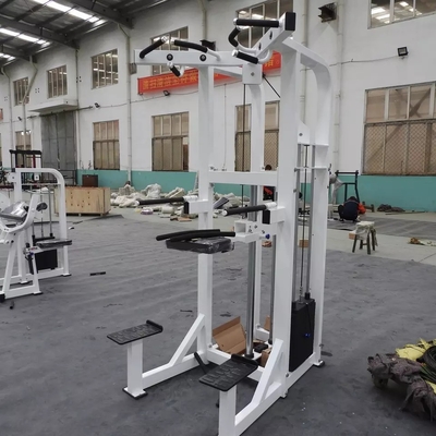 Logotipo personalizado Pin Cargado Fitness Seleccionado Asistir a la máquina de la barbilla para el culturismo 262KG