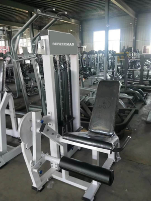 Logotipo personalizado Cargador medio Pin cargado Extensión de pierna sentada Máquina de gimnasio comercial