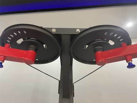 Máquina de ejercicios comerciales de carga media Equipo de selección de mosca pectoral/deltoide trasero
