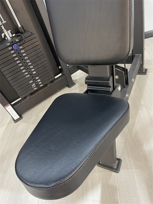 Máquina de ejercicios comerciales de carga media Equipo de selección de mosca pectoral/deltoide trasero