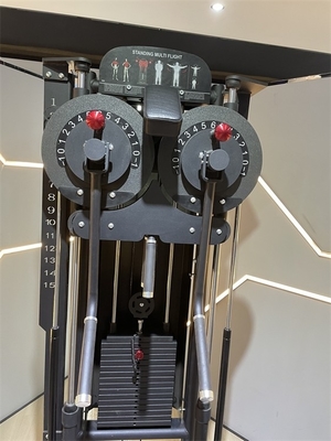 Equipo de gimnasio de entrenamiento de fuerza con color y materiales de marco seleccionables opcionales