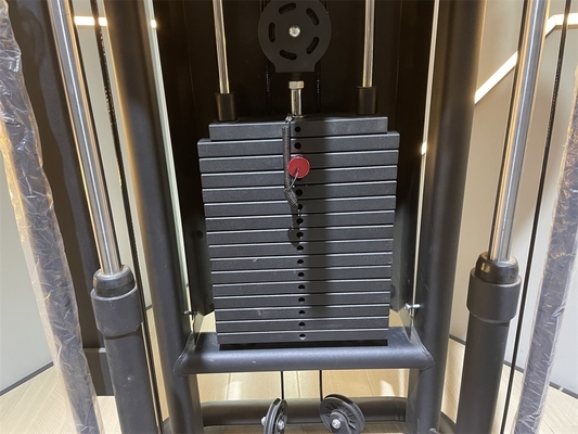 Entrenamiento de fuerza Gimnasio multifuncional Selección de carga de pines Máquina de vuelo múltiple de pie
