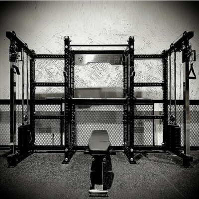Máquinas deportivas Fitness Power Rack para equipos de gimnasio de colores personalizados Comercial