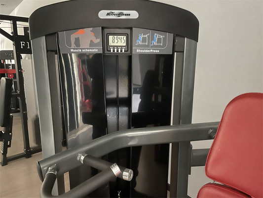 Máquina de presión de hombro sentado para el culturismo TIG Soldadura Equipo de gimnasio comercial