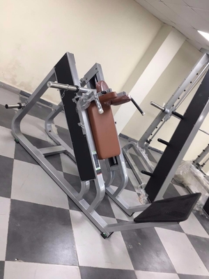 Maquinas de gimnasia de entrenamiento de fuerza de gimnasia Hack Slide Squat Rack en el gimnasio