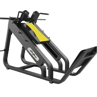 Maquinas de gimnasia de entrenamiento de fuerza de gimnasia Hack Slide Squat Rack en el gimnasio