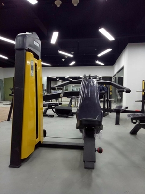 Equipo de gimnasio comercial Prensa de pecho inclinada con marco de acero y diseño personalizado
