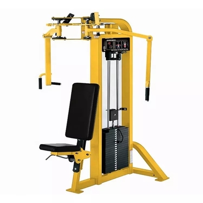Color del marco personalizable Máquina de vuelo deltoide trasera para equipos de entrenamiento de fuerza en el hogar