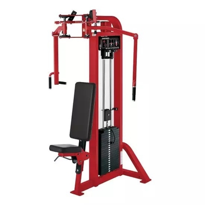 Color del marco personalizable Máquina de vuelo deltoide trasera para equipos de entrenamiento de fuerza en el hogar