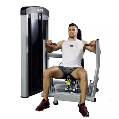 Entrenamiento de fuerza eficaz Medium Loader Chest Press Machines con recubrimiento de dos capas