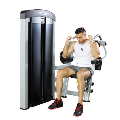248 kg Máquina de ejercicios abdominales de acero para centro de ejercicios físicos pesados